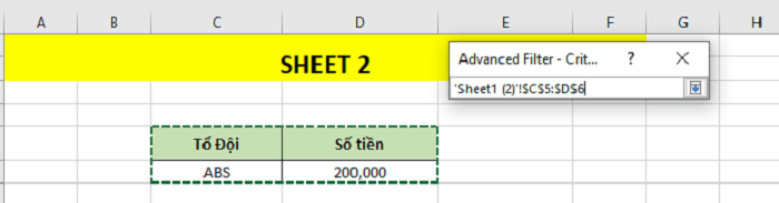 Chỉ dẫn 2 cách lọc dữ liệu từ sheet-sheet trong excel thông dụng nhất
